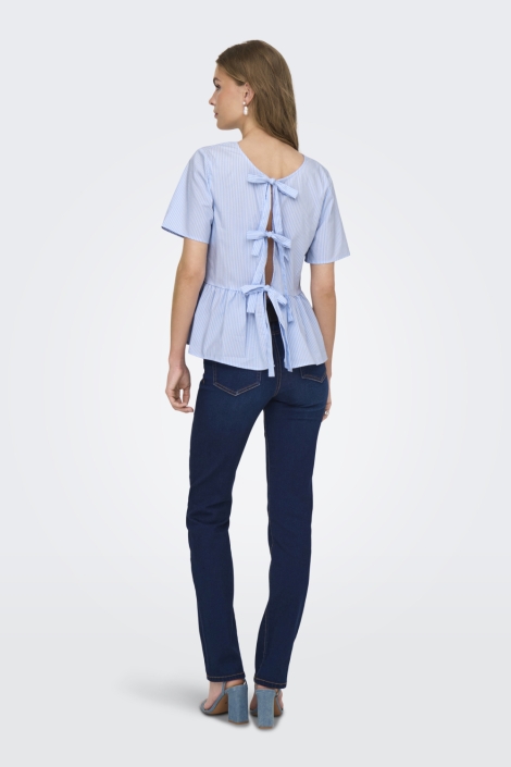 Jacqueline de Yong jdymio s/s rev. string top wvn dia